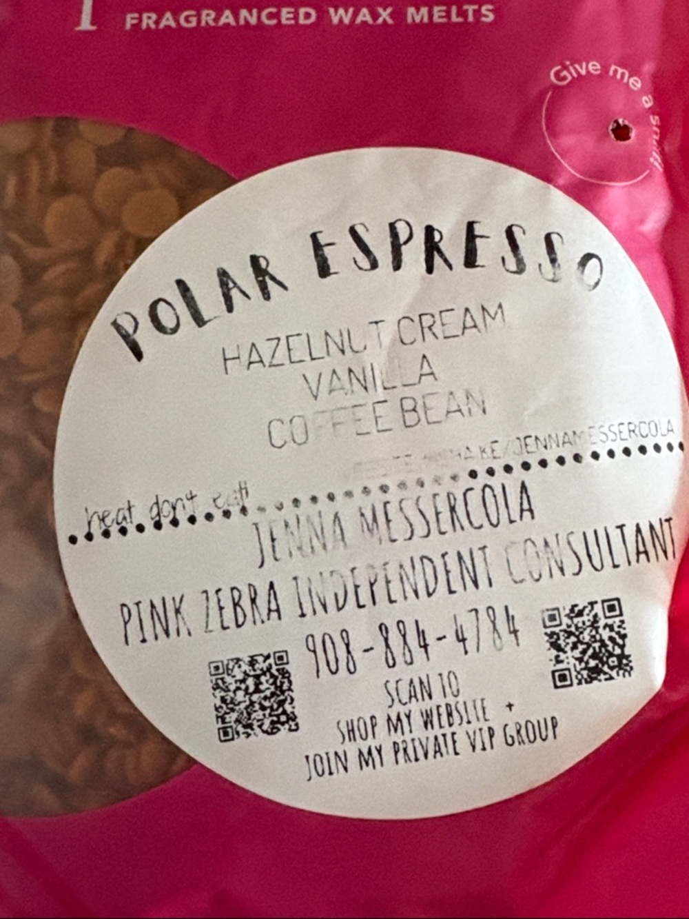 5-Pink Zebra Sprinkles - Assortment wax melts - Picture 7 of 8